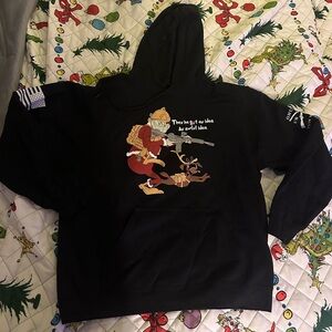 Grunt style grinch hoodie